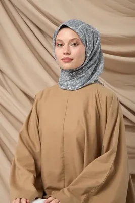 Silk Home Mozaik Desen Soft Pamuk Eşarp