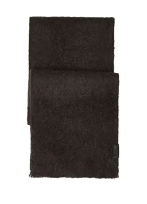 Lemaire Soft Fluffy Kahverengi Kadın Yün Atkı