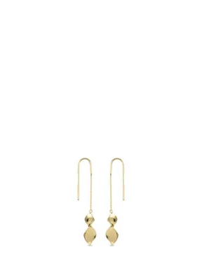 Orena Jewelry Gimlet Dangle 14 Ayar Altın Kadın Küpe