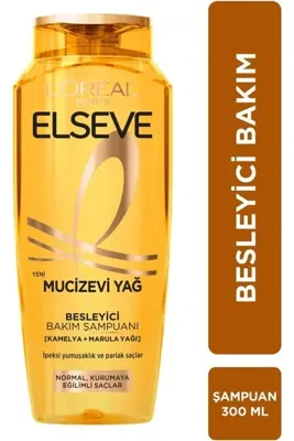 Generic Elseve Mucizevi Yağ Besleyici Bakım Şampuanı 300 ml