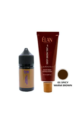 ELAN Profesyonel kaş boyama seti SBTS 2.0 İCY soğuk kahverengi