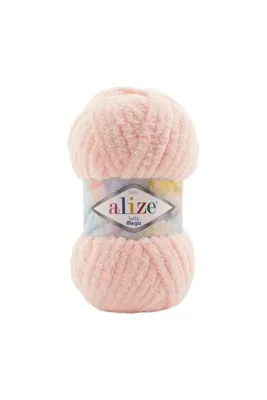 Alize Softy Mega (Kalın) 340 Pudra Pembe El Örgü İpi
