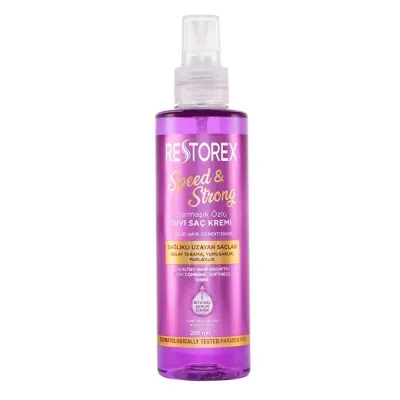 Restorex Sıvı Saç Kremi Sağlıklı Uzama Etkili 200 ml