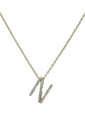 Gilda By Gradiva Initials Pırlantalı Üç Boyutlu Kadın Altın Kolye