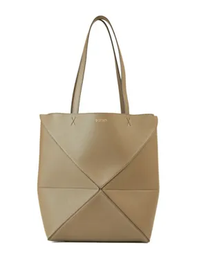 Loewe Medium Puzzle Fold Vizon Kadın Deri Çanta