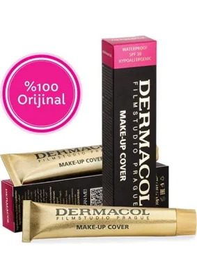 Dermacol Make-Up Cover No.218 Ultra Kapatıcı Fondöten Hipoalerjenik Suya Dayanıklı 30 gr