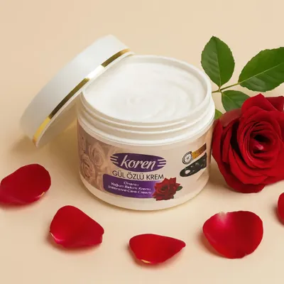 KOREN Gül Özlü Yoğun Nemlendirici ve Canlandırıcı Krem | 150 ml