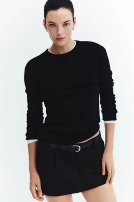 H&M Kaşmir Karışımlı İnce Triko Üst