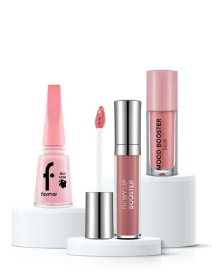 Flormar Pretty in Pink Kit Makyaj Seti 20 Pinky