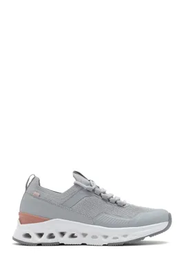 Derimod Zero Kadın Gri Bağcıklı Kumaş Sneaker