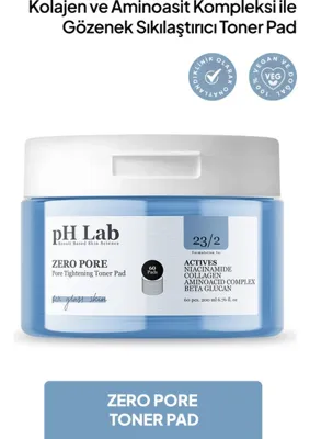 Ph Lab Phlab Zero Pore Gözenek Sıkılaştırıcı 60'lı Toner Pad