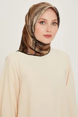 ARMİNE %100 SURA İPEK EŞARP 9236D (S) (NOSTALJİ)-08
