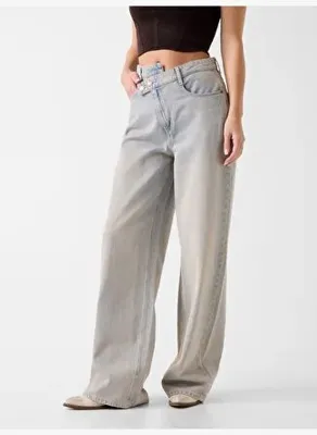 Guess Gina Kadın Palazzo Fit Jean