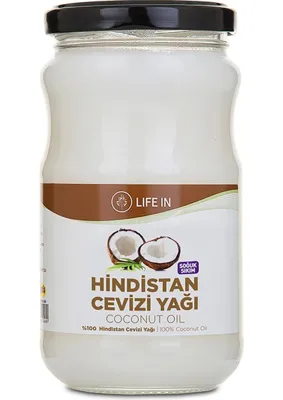 Life In Hindistan Cevizi Yağı 330 ml – Doğal ve Canlandırıcı Bakım Yağı, Kadın ve Erkek Kullanımına Uygun