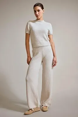 Defacto Relaxed Fit Triko Normal Bel Düz Paça Pantolon G2871AX25AU