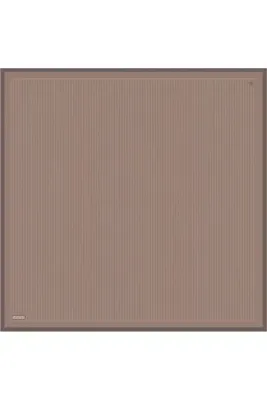 Armine Klasik Desenli Saf İpek Twill Eşarp 9348D 36