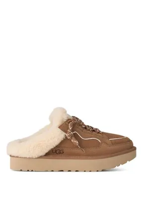 Ugg W Lowmel Mule Chestnut Kahverengi Süet Kadın Terlik 1180313