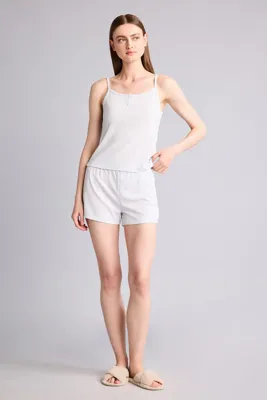 Defacto Regular Fit Askılı Pijama Takımı