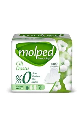 NW NessiWorld Pure&Soft Normal Ped 8 Adet