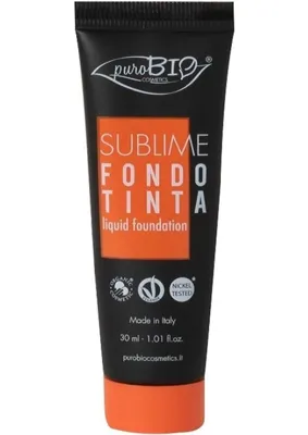 Purobio Cosmetics Purobio Sublime 08 Fondatinta Likit Fondöten 30 ml