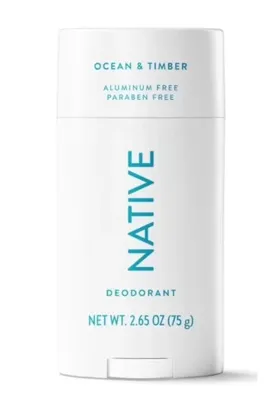 NATIVE YOUTH Natıve Ocean & Tımber Alumınum Free Paraben Free Stick Deodorant 75 g