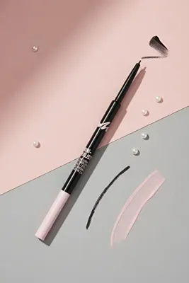 Miniso Lisanslı Minimalist Serisi Ultra İnce Uçlu Kaş Kalemi – Hassas Belirginleştirici ve Şekillendirici (01 Siyah)