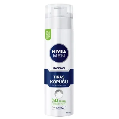 Nivea Men Sensitive Shaving Foam Hassas Tıraş Köpüğü 200ml