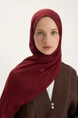 QEF Daily Cotton Şal Bordo