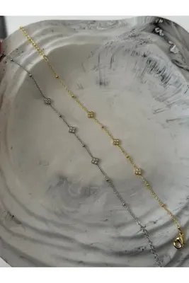 Genel Markalar Minimal yonca taşlı bileklik