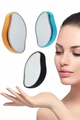 Clevora Tüy Silgi Kristal Epilasyon Acısız Ağrısız ve Pratik Epilasyon Aleti