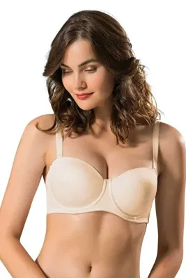 Le Jardin Kadın Ten Sylvia C Cup Desteksiz Dolgusuz Toparlayıcı Sütyen 9300