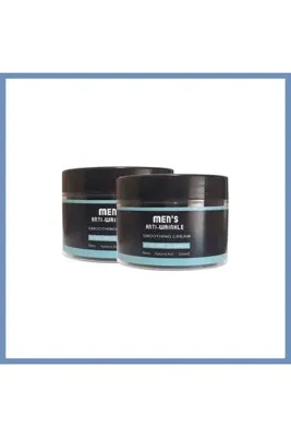 Genel Markalar Men's 2tane 100 ml Tvıpof-92-4:0300 Antiwrinkle Erkeklere Gergin Hat Kremi AJS