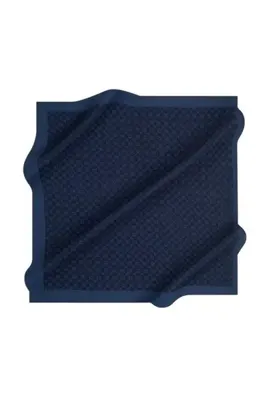 Aker Elegance Monogram Eşarp - İndigo 922