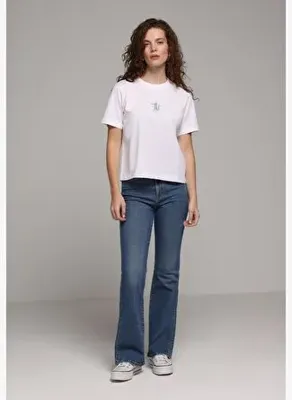 Colins Regular Fit   Kadın Light İndigo Denim Jean Pantolon
