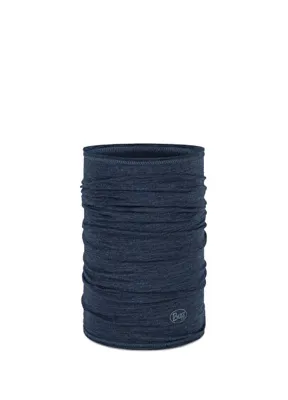Buff Merino Lightweight Solid Night Blue Yün Unisex Boyunluk 