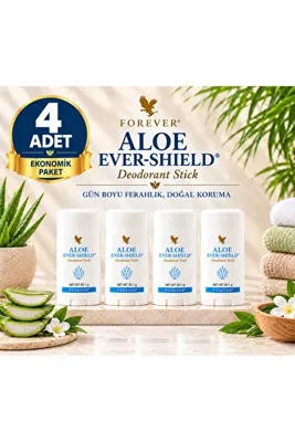 Forever Aloe Ever Shield Koltukaltı Roll On -4 Adet 92,1 gr