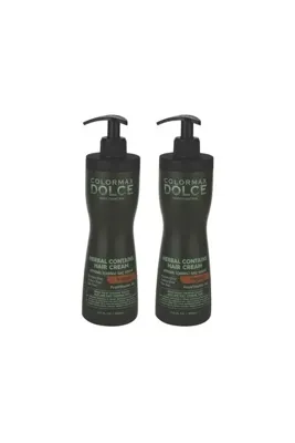 COLORMAX DOLCE NEW Series Bitkisel İçerikli ProVitamin B5 Vegan Saç Kremi 500 ML 2 Adet