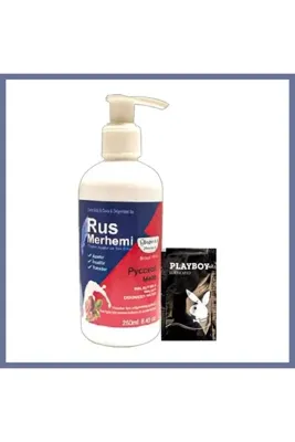 MyBest Süper Playboy 250 ml Ceviz Sütlü & Cevizli Rus Merhemi Tüy Dökücü Krem + 1 Armağan Jel ZFR