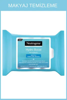 Neutrogena Hydro Boost Makyaj Temizleme Mendili 25 adet