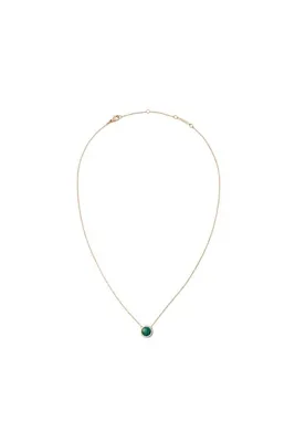 Daniel Wellington Audrey Necklace Malachite Rose Gold