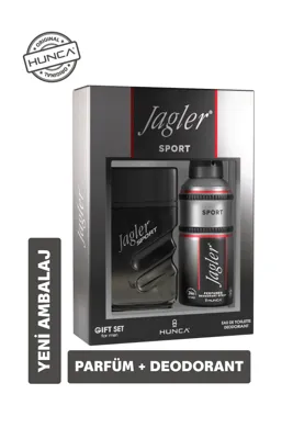 Jagler Sport Erkek Parfümü EDT 90 ml & Jagler Sport Erkek Deodorant 150 ml