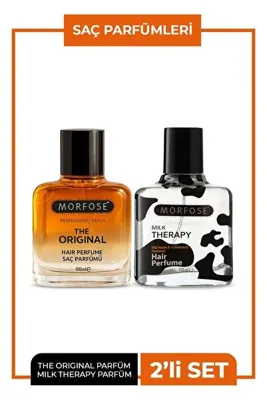 Morfose Milk Therapy Saç Parfümü 100 ml + Original Saç Parfümü 100 ml