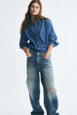 H&M Baggy Regular Waist Jeans