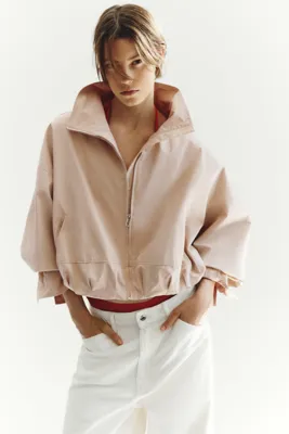 H&M Etek Ucu Balon Kesimli Oversize Ceket