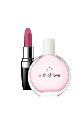 Avon Wish Of Love Kadın Parfümü Bahara Özel Ambalaj 50 Ml+ Ultra Color Rich Mega Impact Ruj-pink Pop