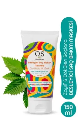 Olive Senses Besleyici Saç Maskesi-Zayıf ve Dökülen Saçlar İçin