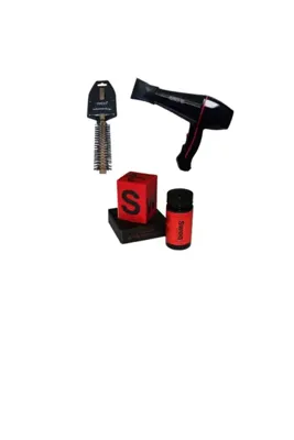 SWOQ Powertec Profesyonel Fön Makinası Pudra Wax Fön Fırçası