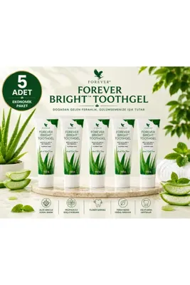 Forever Living Forever Bright Diş Macunu Toothgel 5 Adet