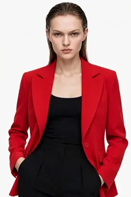 HAKKE Aksesuar Detaylı Dokuma Blazer CEKET