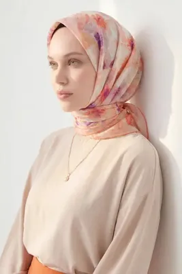 Silk Home Soft Eşarp Suluboya Tozpembe 90x90